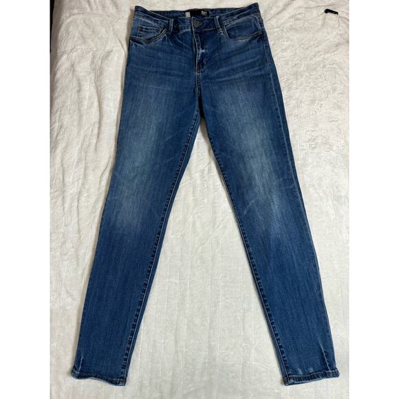 Kut from The Kloth Mia Mid Rise Slim Fit Skinny Pants Jeans Women’s Size 10 - Picture 1 of 6